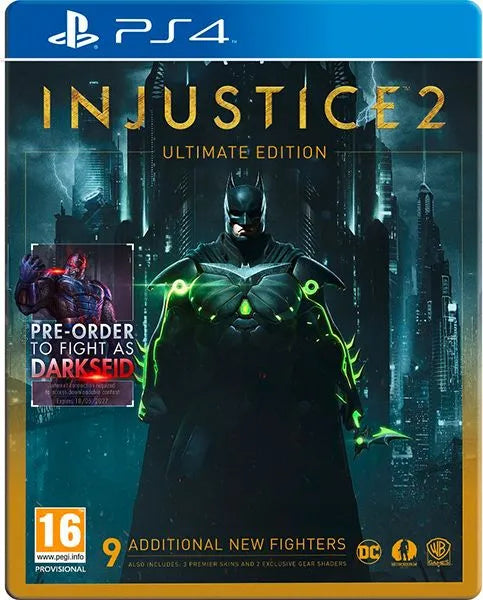 Injustice 2 : Ultimate Edition PS4 Steelbook