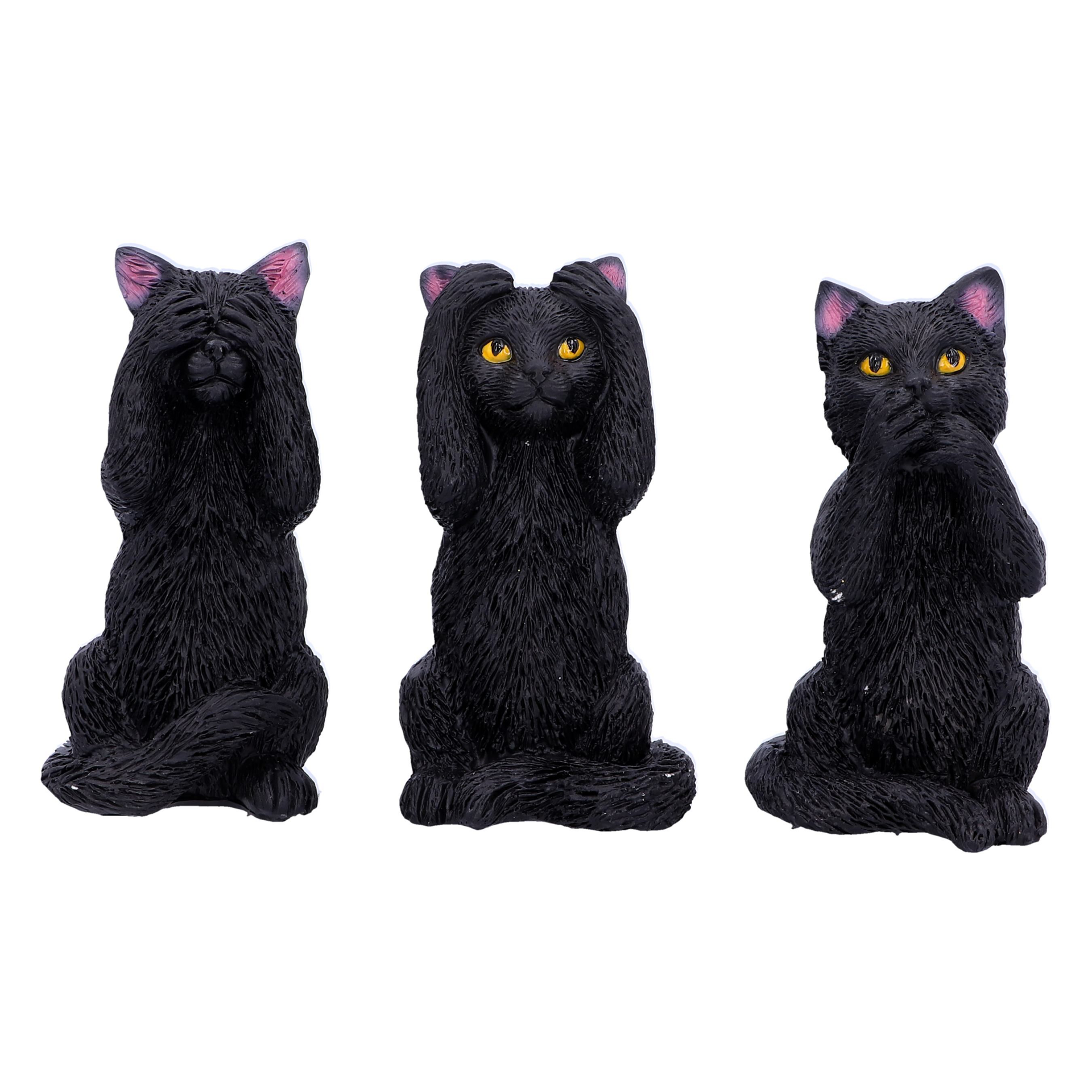 Three Wise Felines 8.5cm - flash vidéo