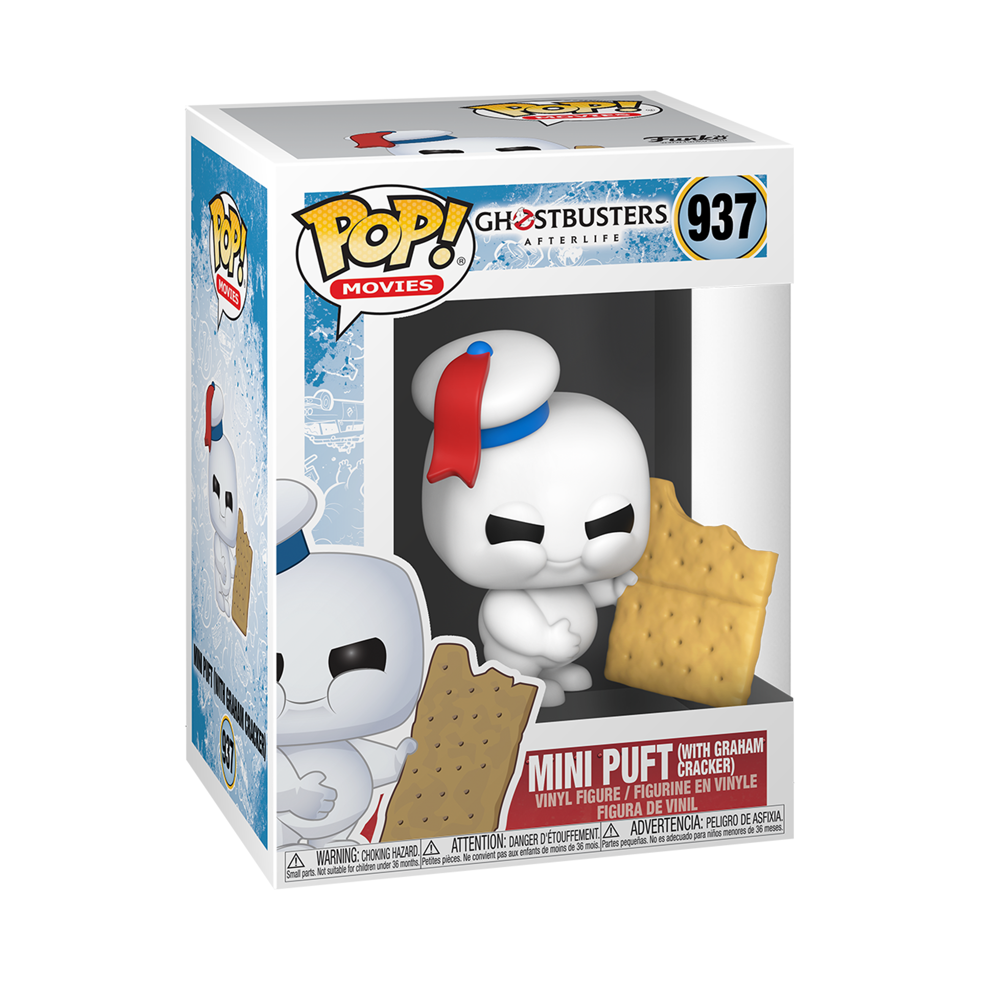 Funko Pop! Movies Ghostbusters: Afterlife - Mini Puft (with Graham Cracker)