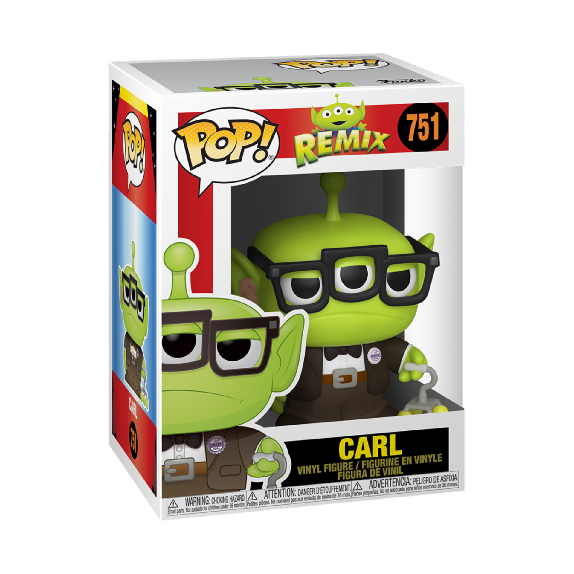 Funko Pop! Disney Pixar Alien as Carl - flash vidéo