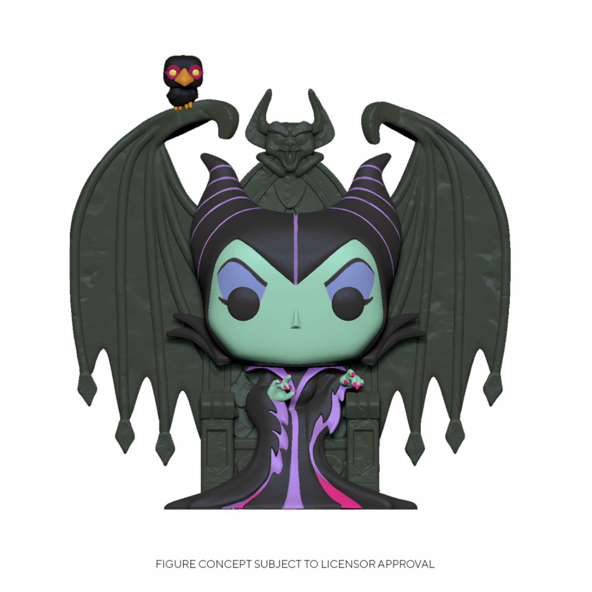 Funko Pop! Deluxe : Villains Maleficent on Throne - flash vidéo