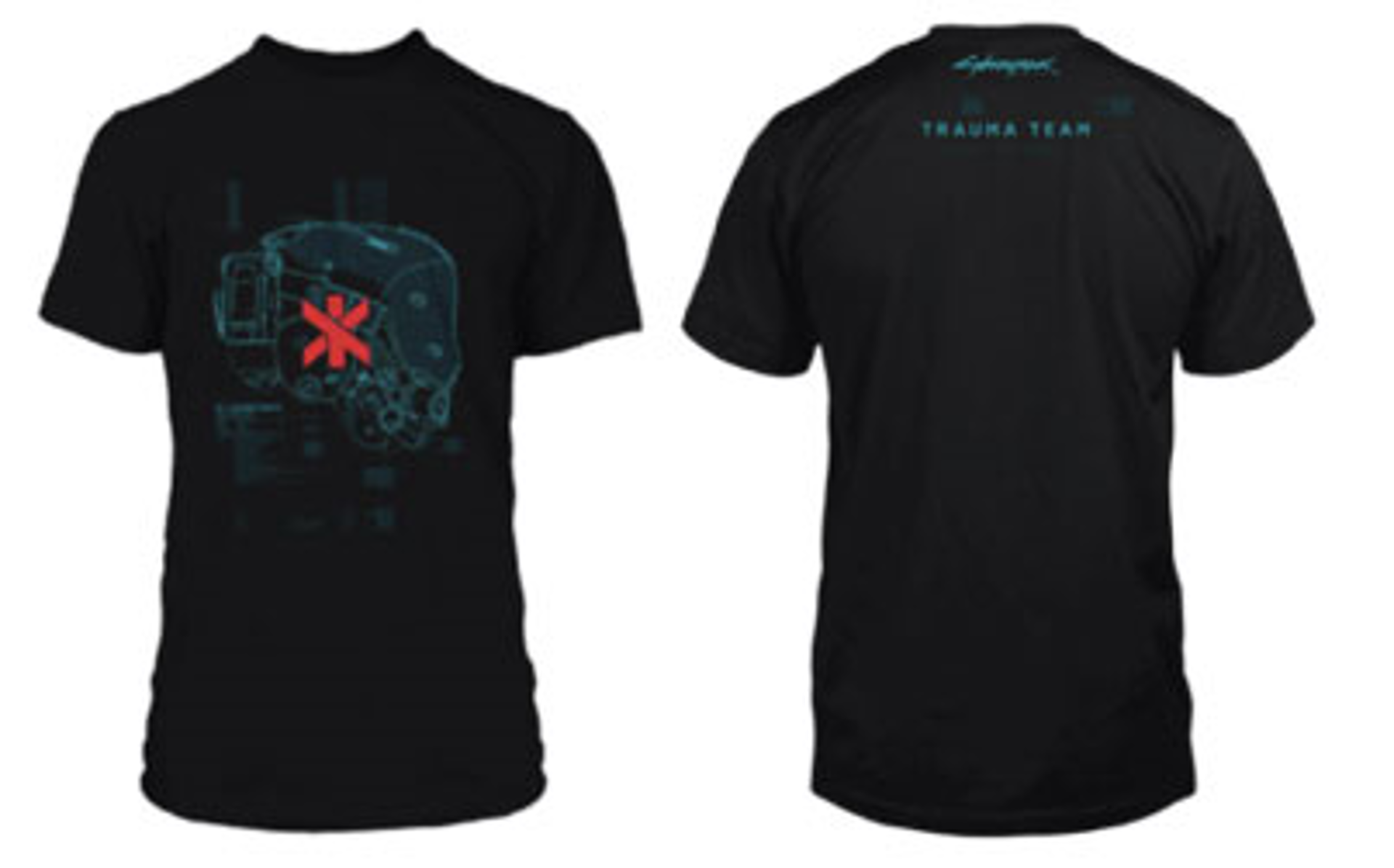 Cyberpunk 2077 - Trauma Team Black T-Shirt - XXL