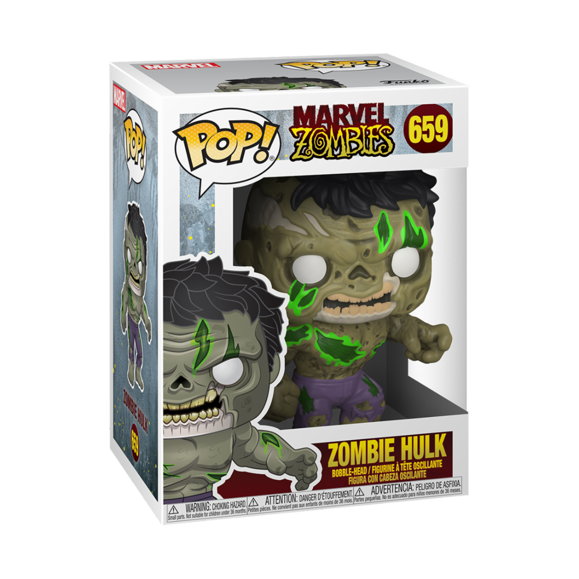 Funko Pop! Marvel Zombies Hulk - flash vidéo