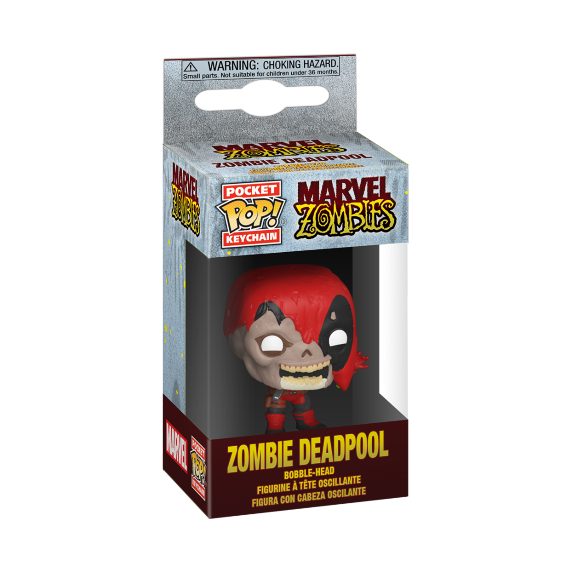 Funko Pocket Pop! Keychain Marvel Zombies S1 Deadpool - flash vidéo