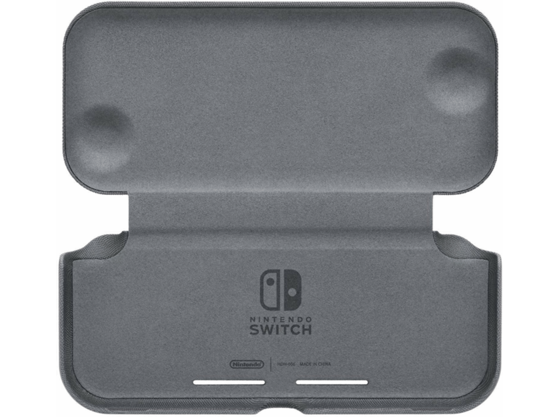 Nintendo Switch Lite Flip Cover Grey - flash vidéo