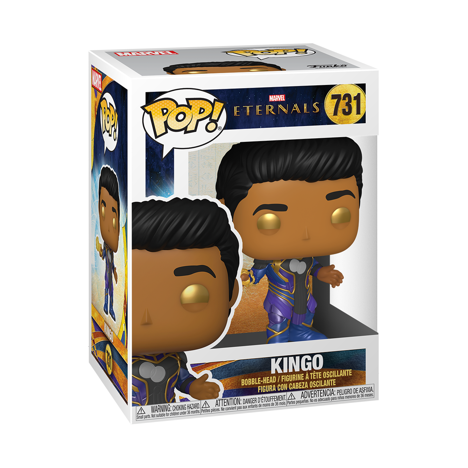 Funko Pop! Marvel: Eternals - Kingo - flash vidéo