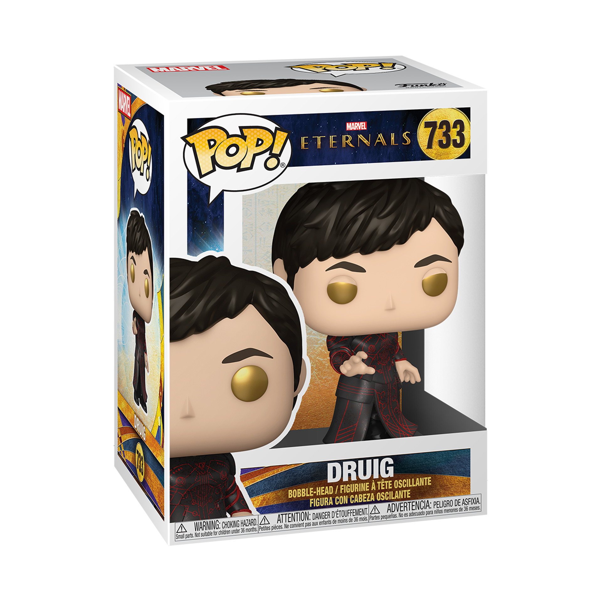 Funko Pop! Marvel: Eternals - Druig - flash vidéo
