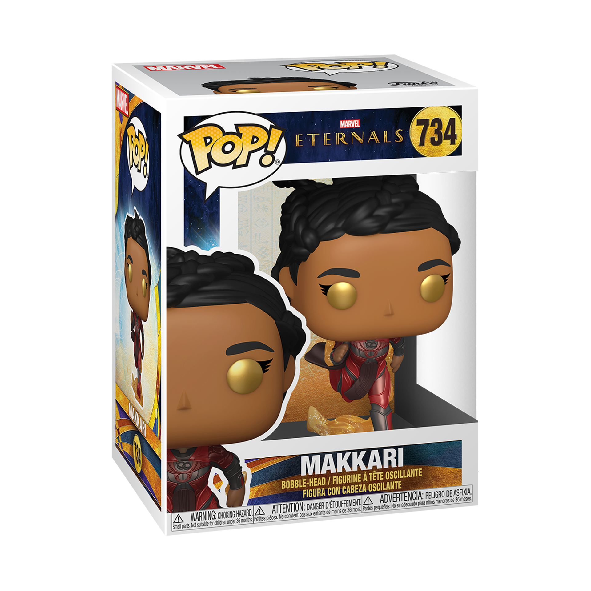 Funko Pop! Marvel: Eternals - Makkari - flash vidéo