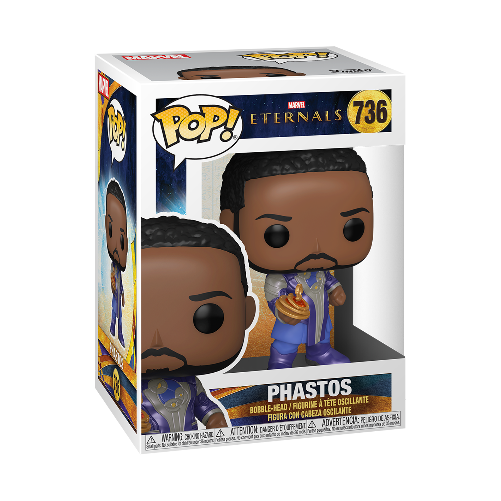 Funko Pop! Marvel: Eternals - Phastos - flash vidéo