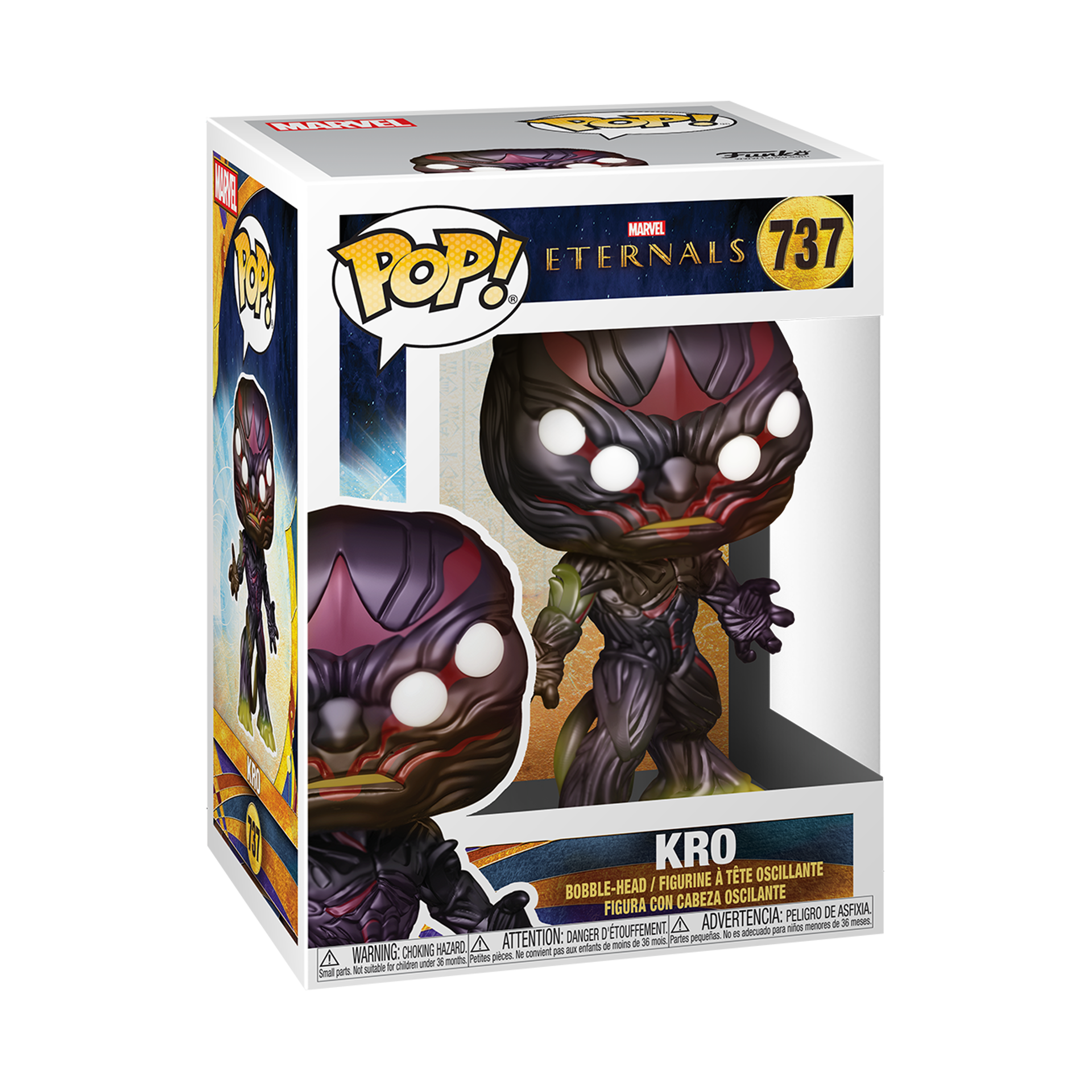 Funko Pop! Marvel: Eternals - Kro - flash vidéo