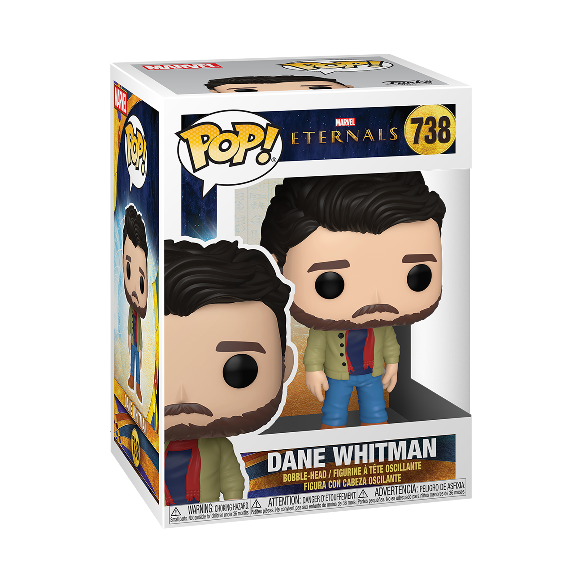 Funko Pop! Marvel: Eternals - Dane Whitman - flash vidéo