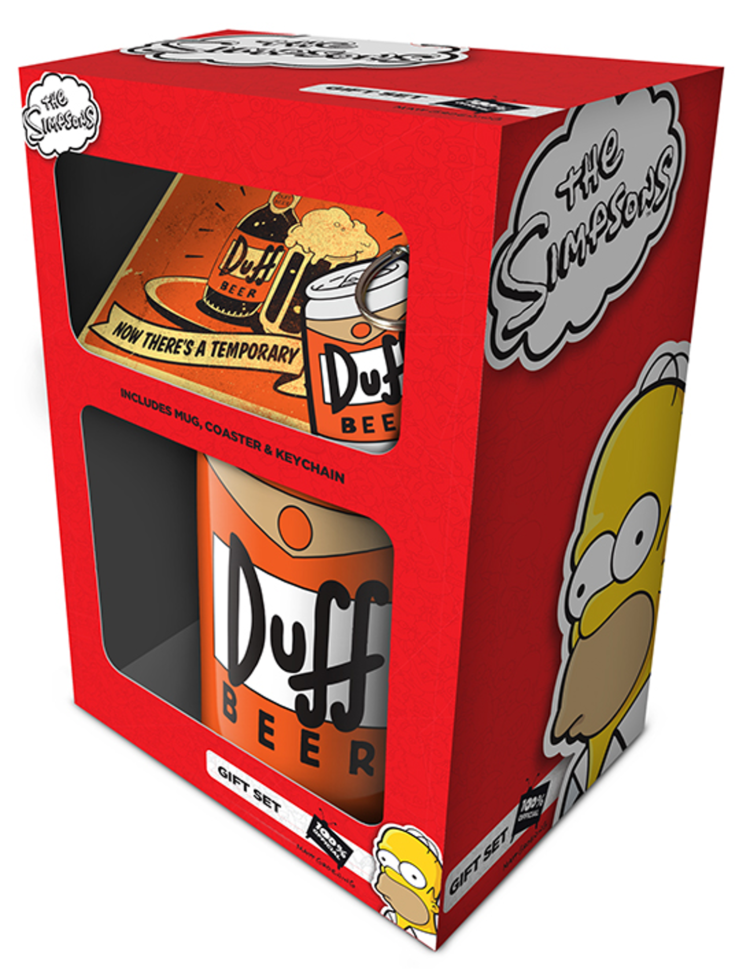Les Simpsons - Duff Coffret Cadeau - flash vidéo