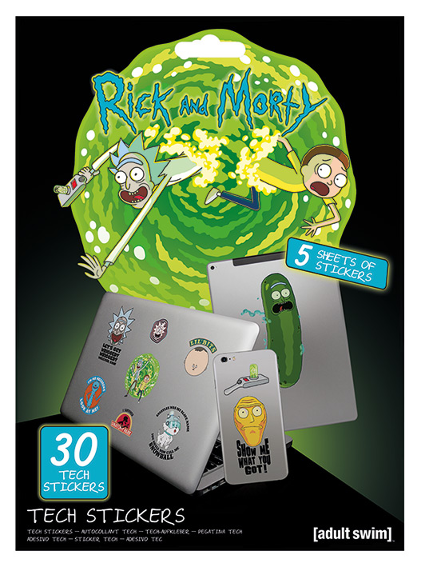 Rick et Morty - Pack d'Autocollant Aventures