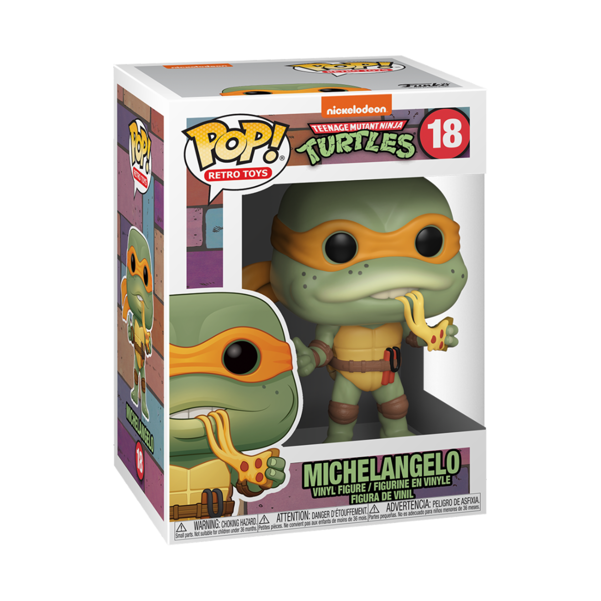 Funko Pop! POP Vinyl: TMNT- Michelangelo - flash vidéo