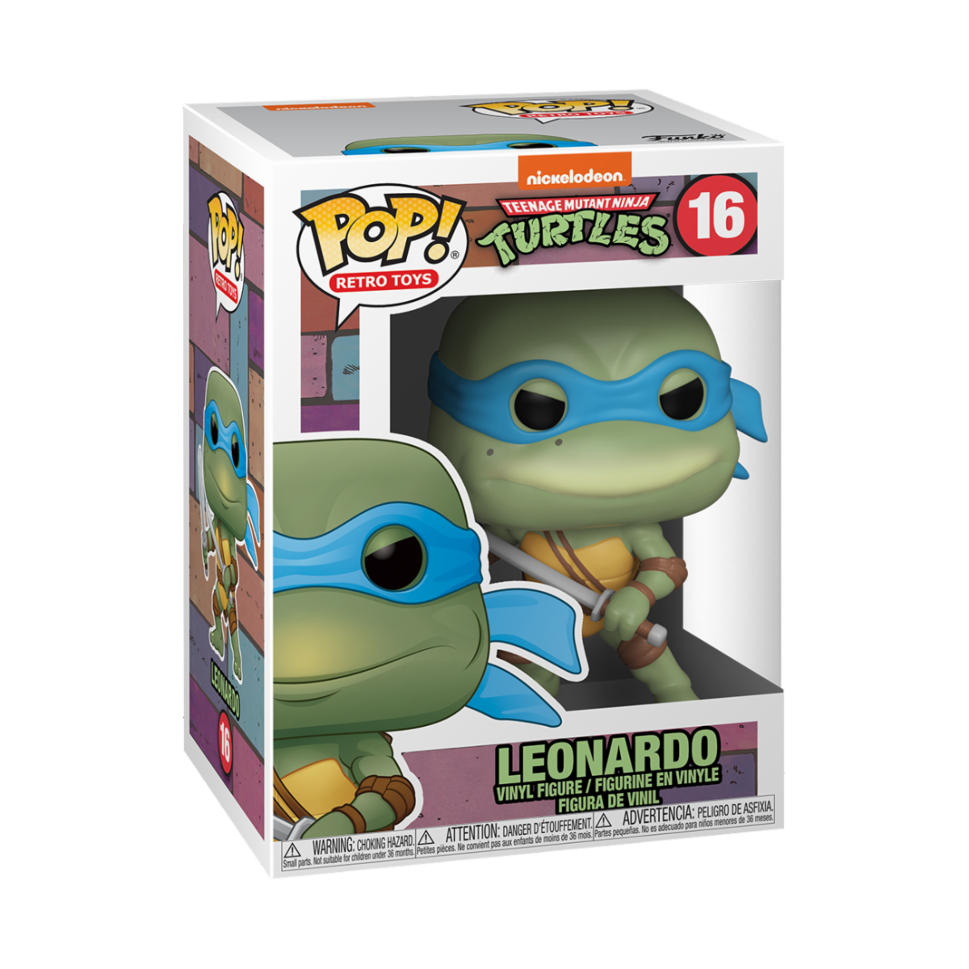 Funko Pop! POP Vinyl: TMNT- Leonardo - flash vidéo