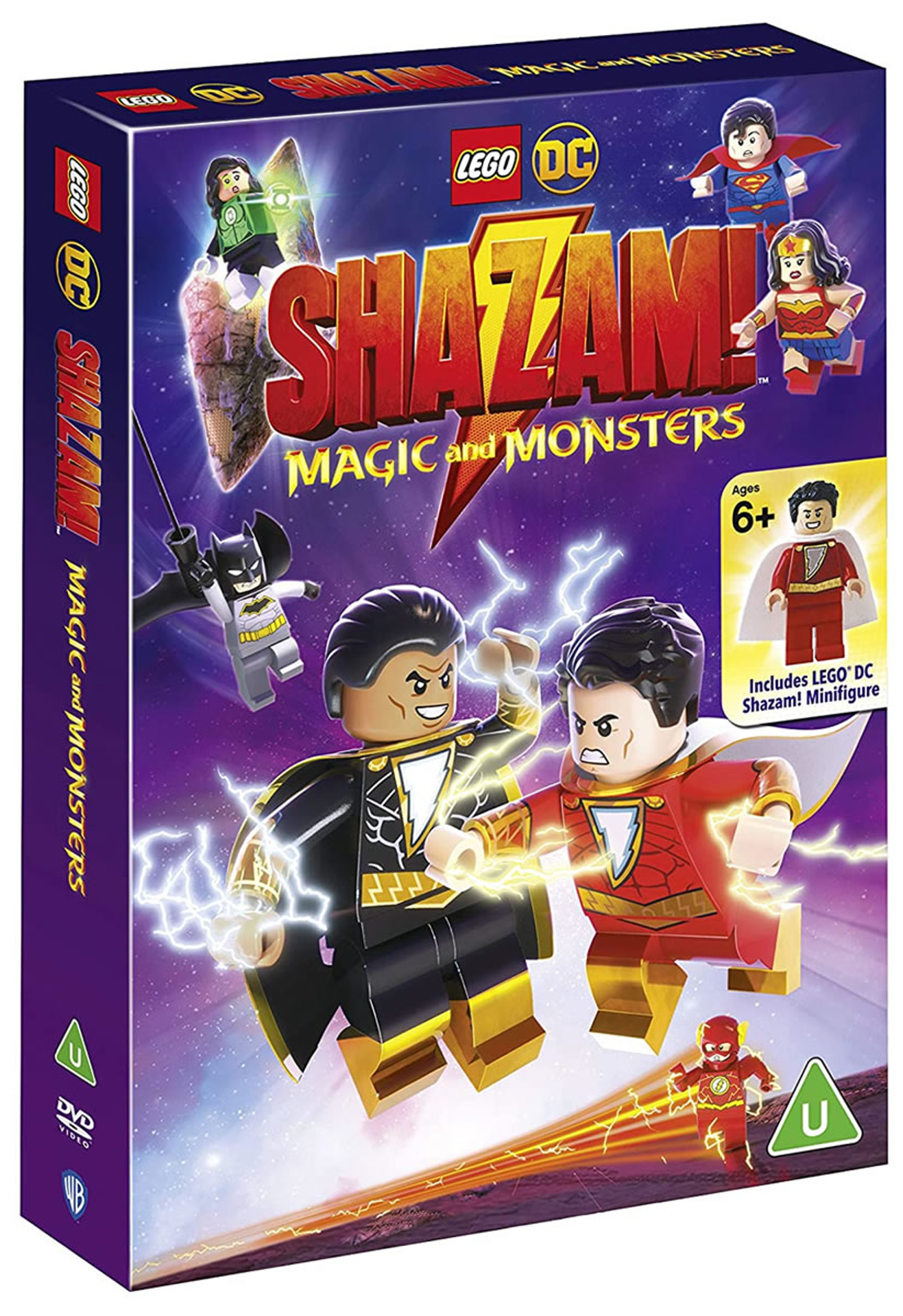 Lego DC Superheroes : Shazam !, Monstres Et Magie [DVD] - flash vidéo