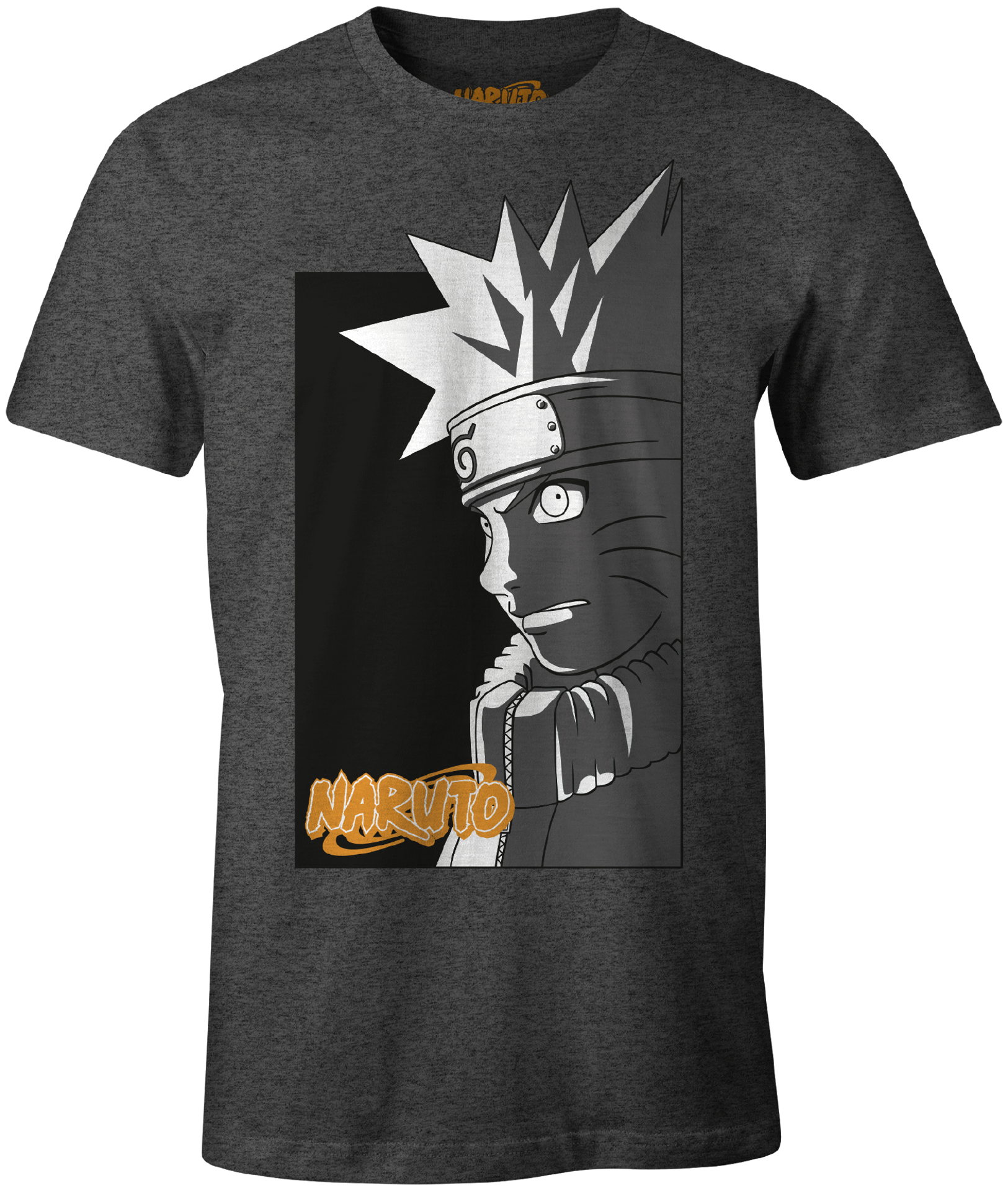 Naruto - L'Ombre de Naruto -T-Shirt  Anthra Mel Pour Hommes - M