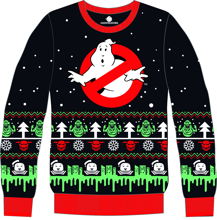 SOS Fantômes - Pull de Noël Logo SOS Fantômes L - flash vidéo