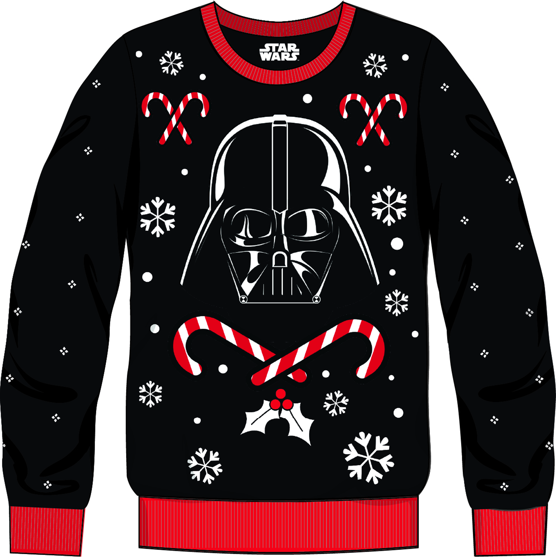 Star Wars - Pull de Noël Dark Vador S - flash vidéo