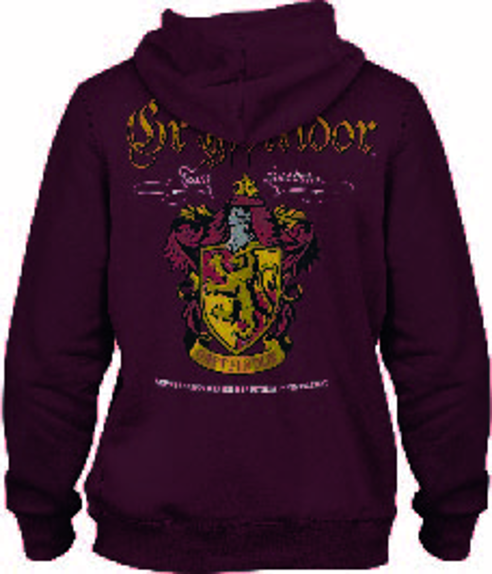 Harry Potter - Sweat Bordeaux avec Emblème Maison Gryffondor - 14 ans