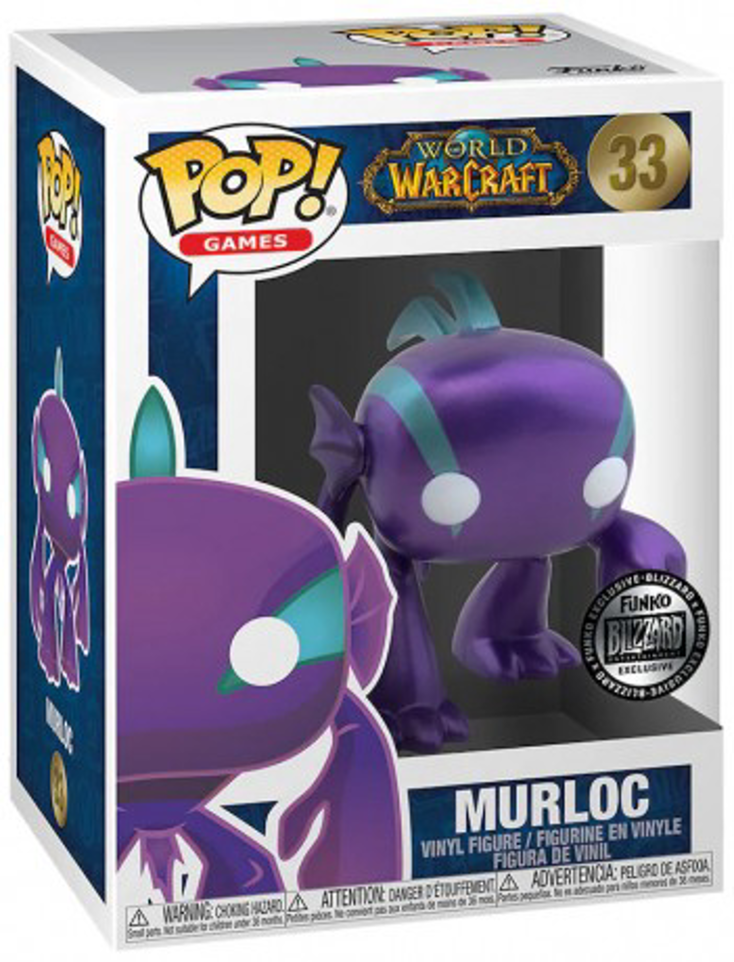 Funko Pop! Games: World of Warcraft - Murloc (Spectral) - Blizzard x Funko Exclusive - flash vidéo