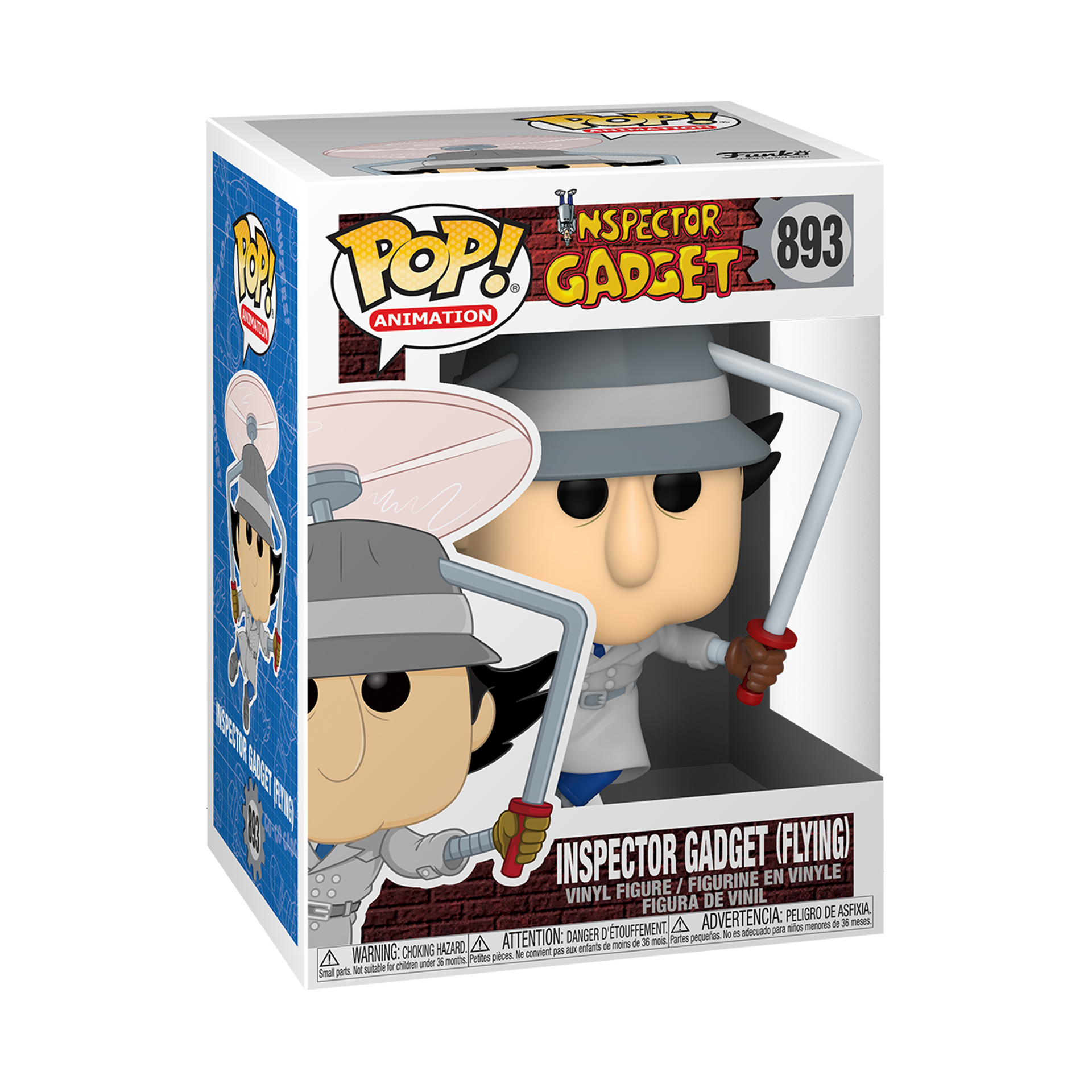 Funko Pop! Animation: Inspector Gadget - Inspector Gadget Flying - flash vidéo
