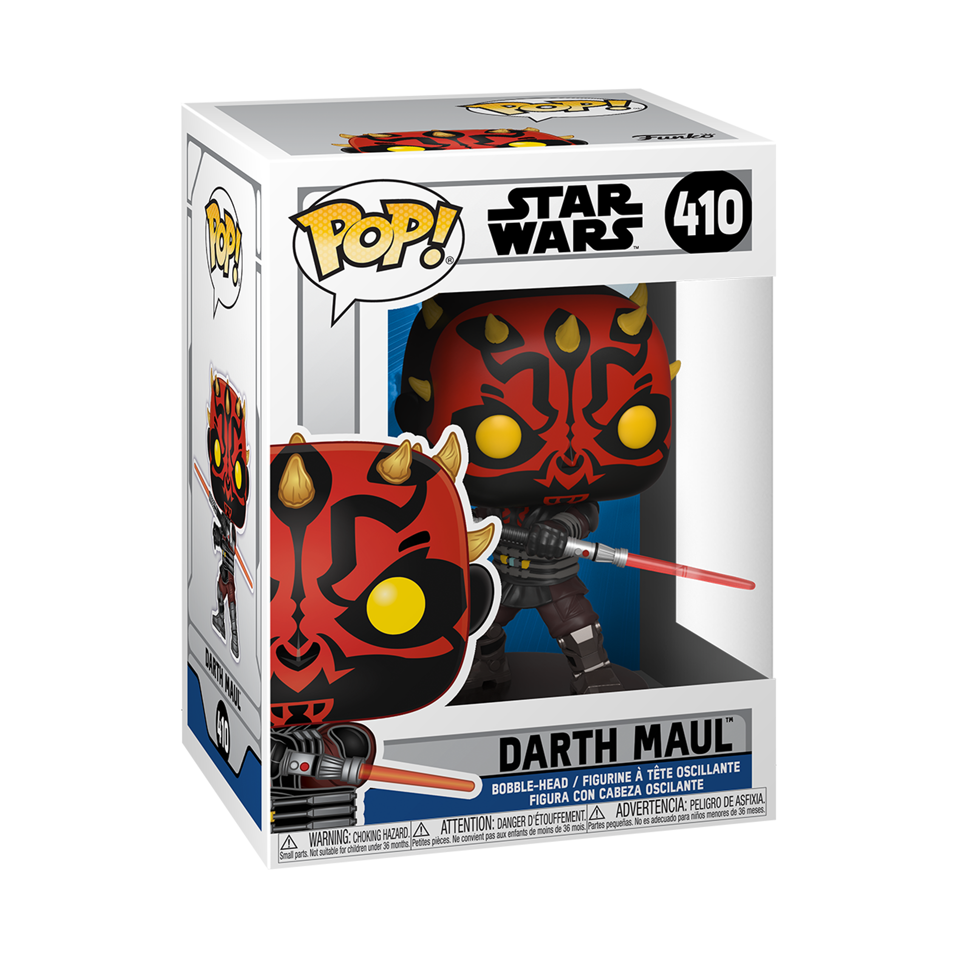 Funko Pop! Star Wars: Clone Wars - Darth Maul - flash vidéo