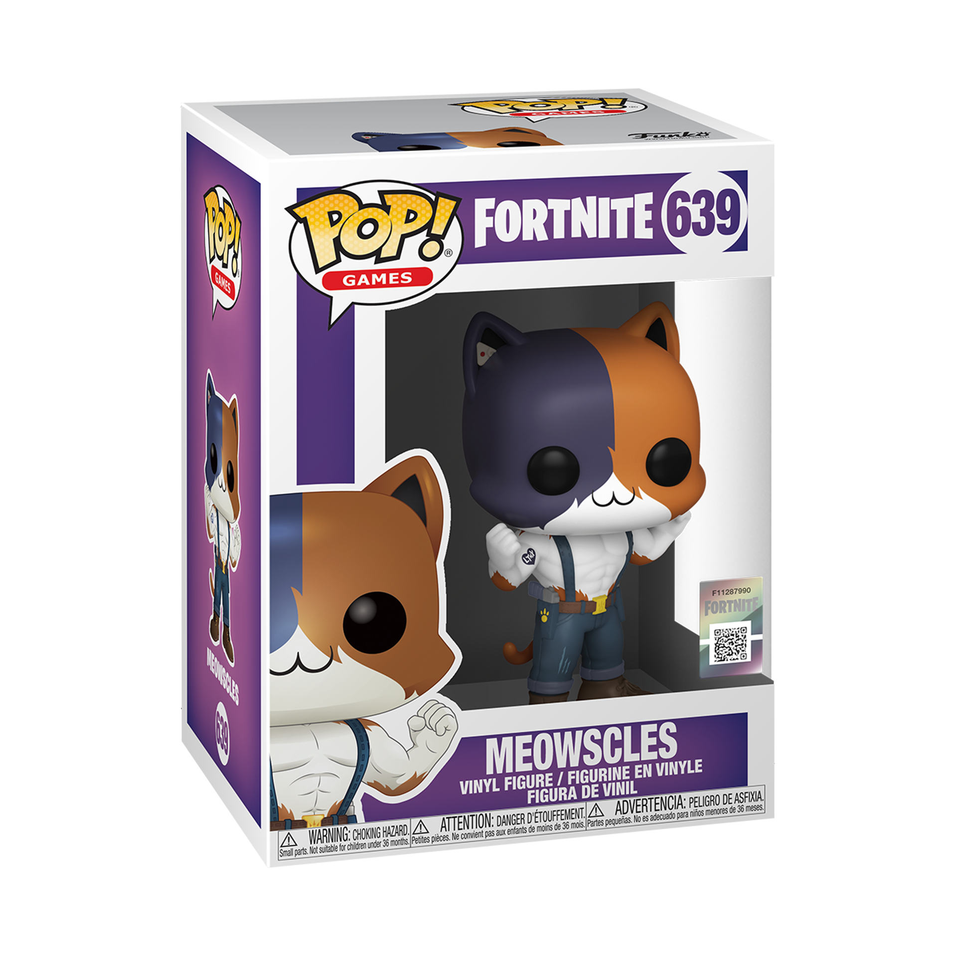 Funko Pop! Games: Fortnite - Meowscles - flash vidéo