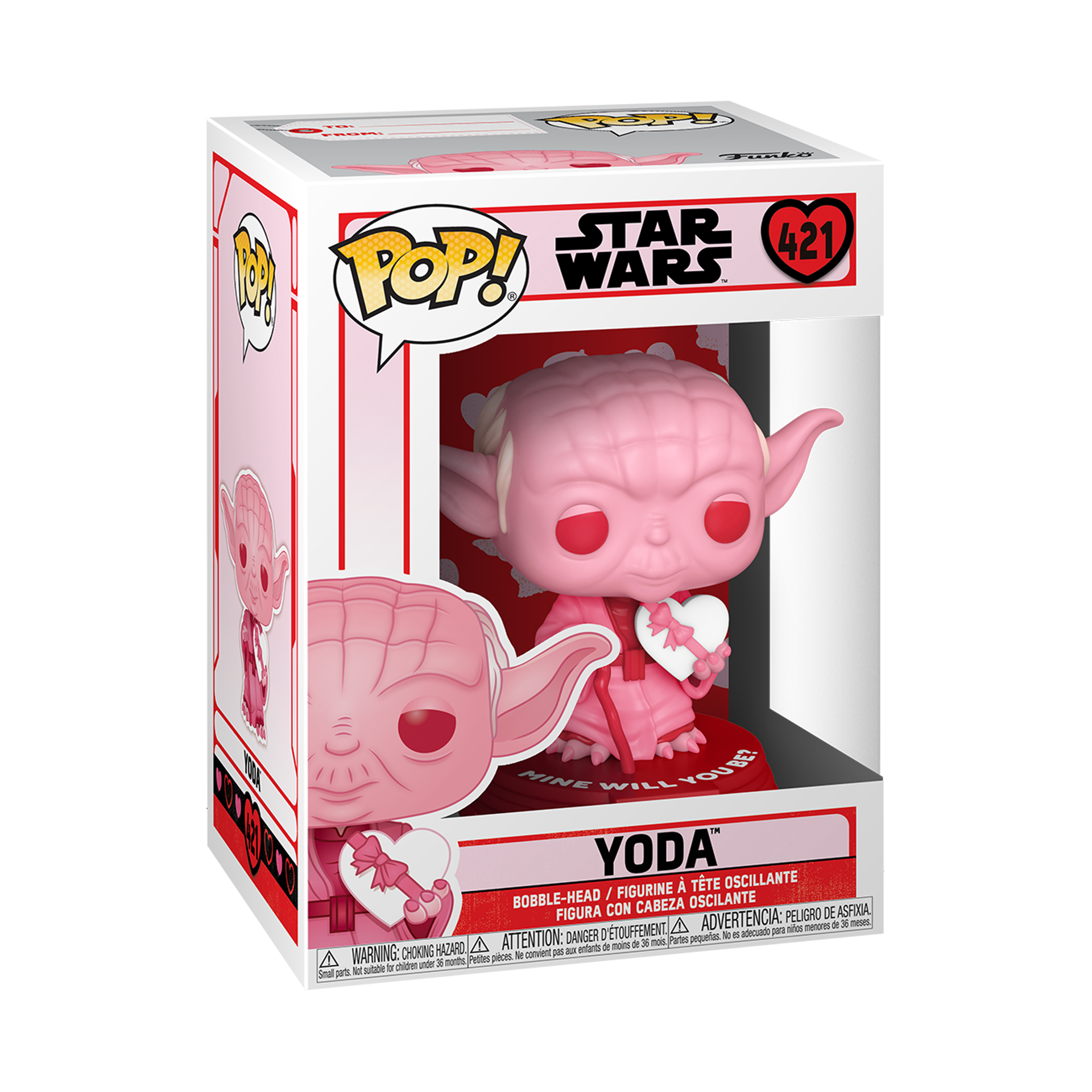 Funko Pop! Star Wars: Valentines - Yoda - flash vidéo