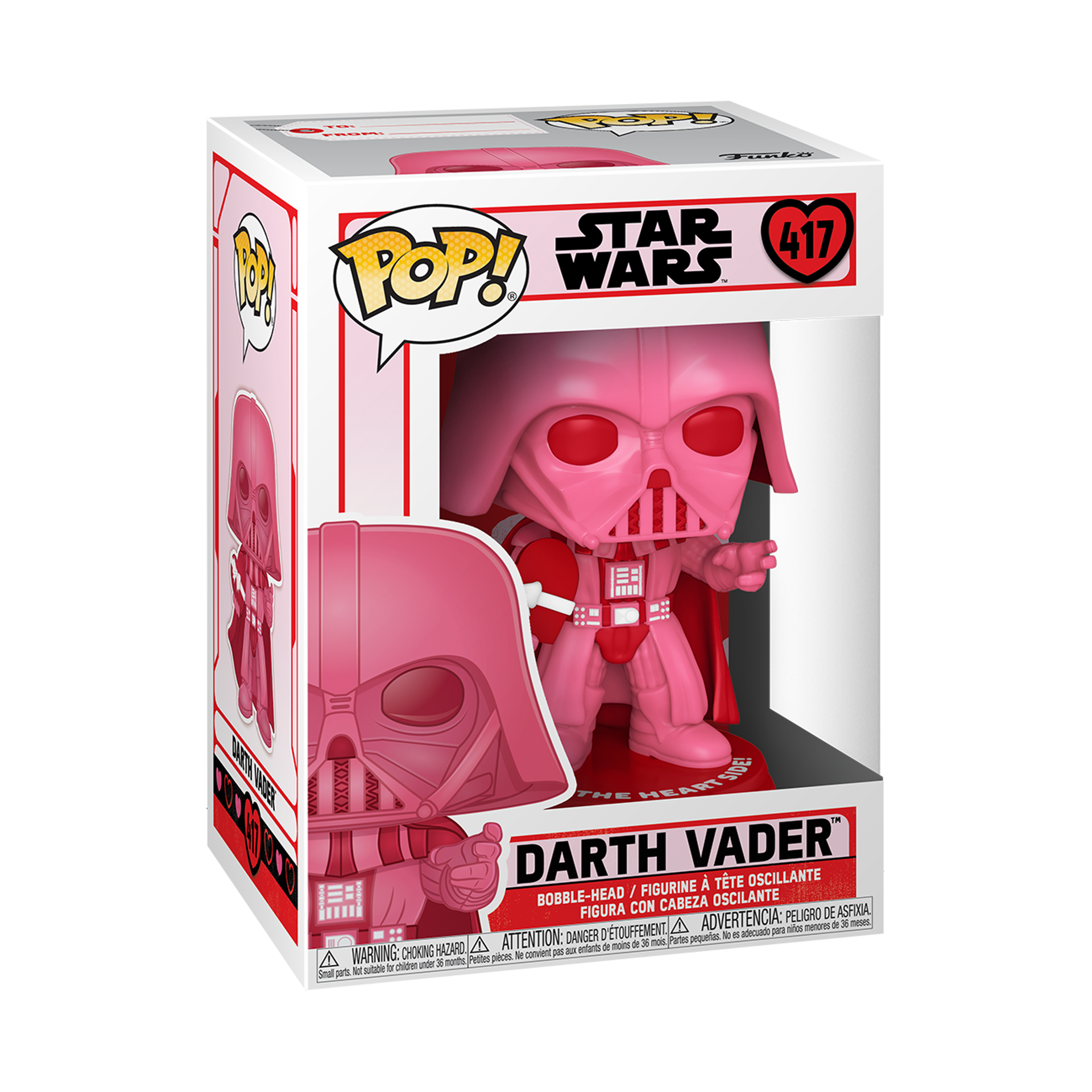 Funko Pop! Star Wars: Valentines - Darth Vader - flash vidéo