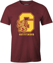 Harry Potter - T-shirt Bordeaux Hommes - G Gryffondor - S