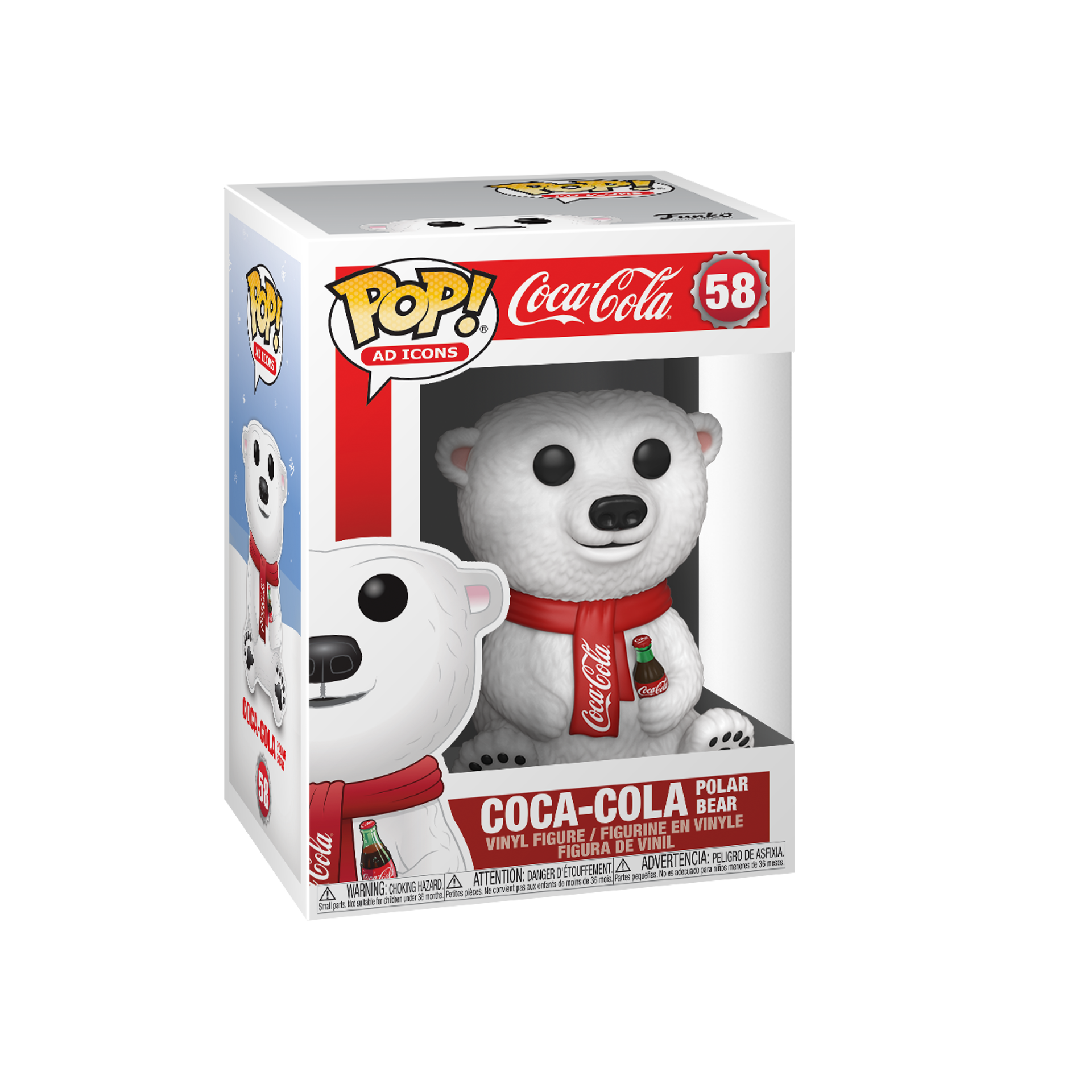 Funko Pop! Ad Icons: Coca-Cola - Coca-Cola Polar Bear - flash vidéo