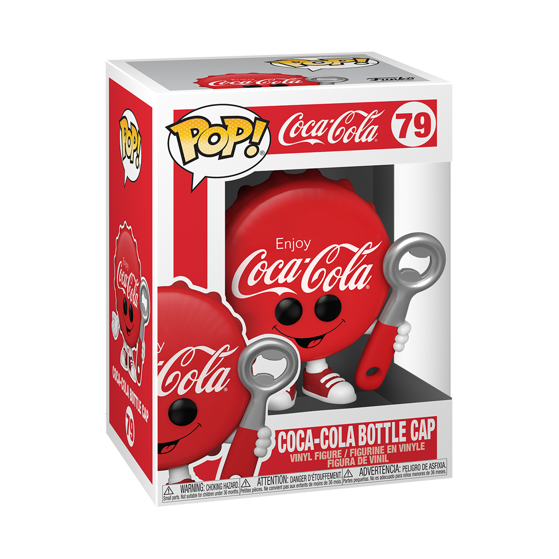 Funko Pop! Coca-Cola - Coca-Cola Bottle Cap ENG Merchandising - flash vidéo