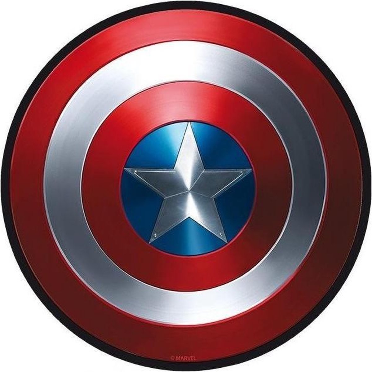 Marvel - Tapis de souris souple Bouclier de Captain America - flash vidéo