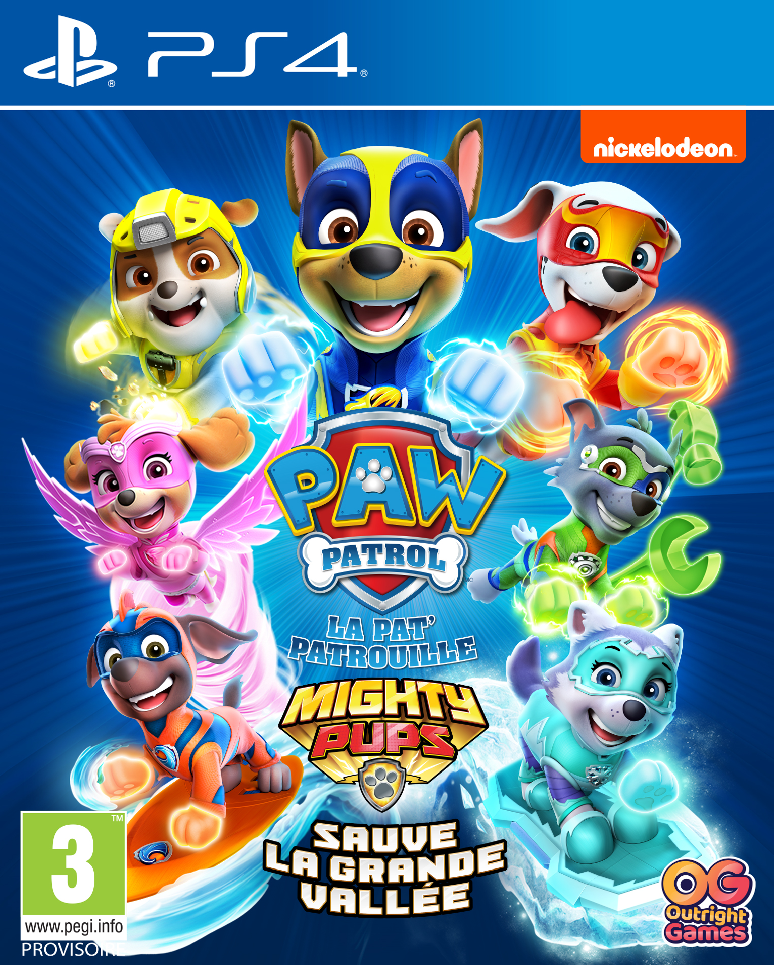 La Pat' Patrouille Mighty Pups Sauve la Grande Vallée - flash vidéo