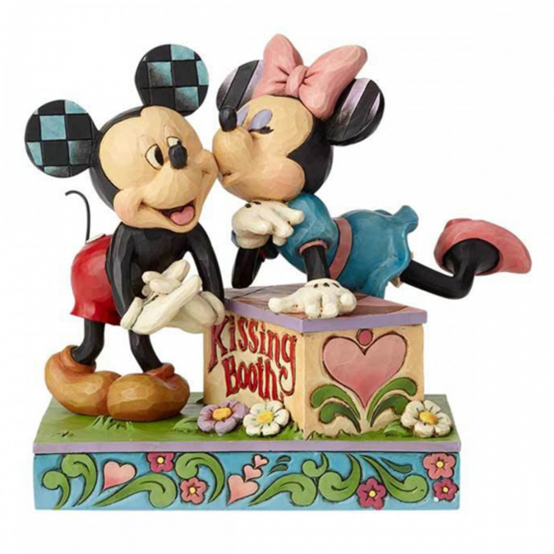 Enesco - Disney Kissing Booth (Mickey Mouse & Minnie Mouse Figurine)