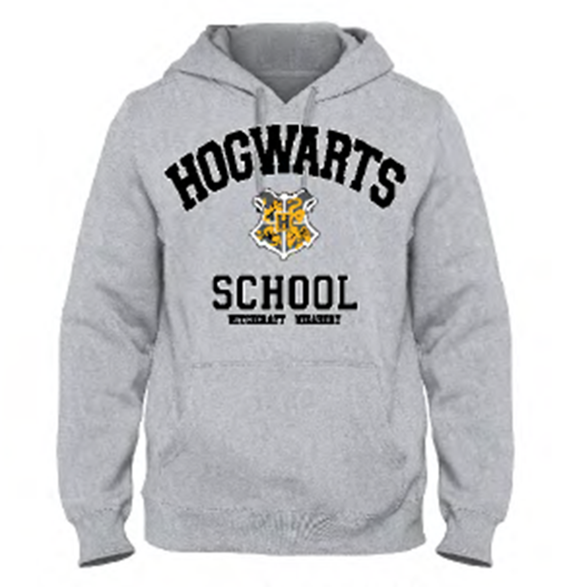 Harry Potter - Hogwarts School Grey Men's Sweat Hoodie - XL - flash vidéo