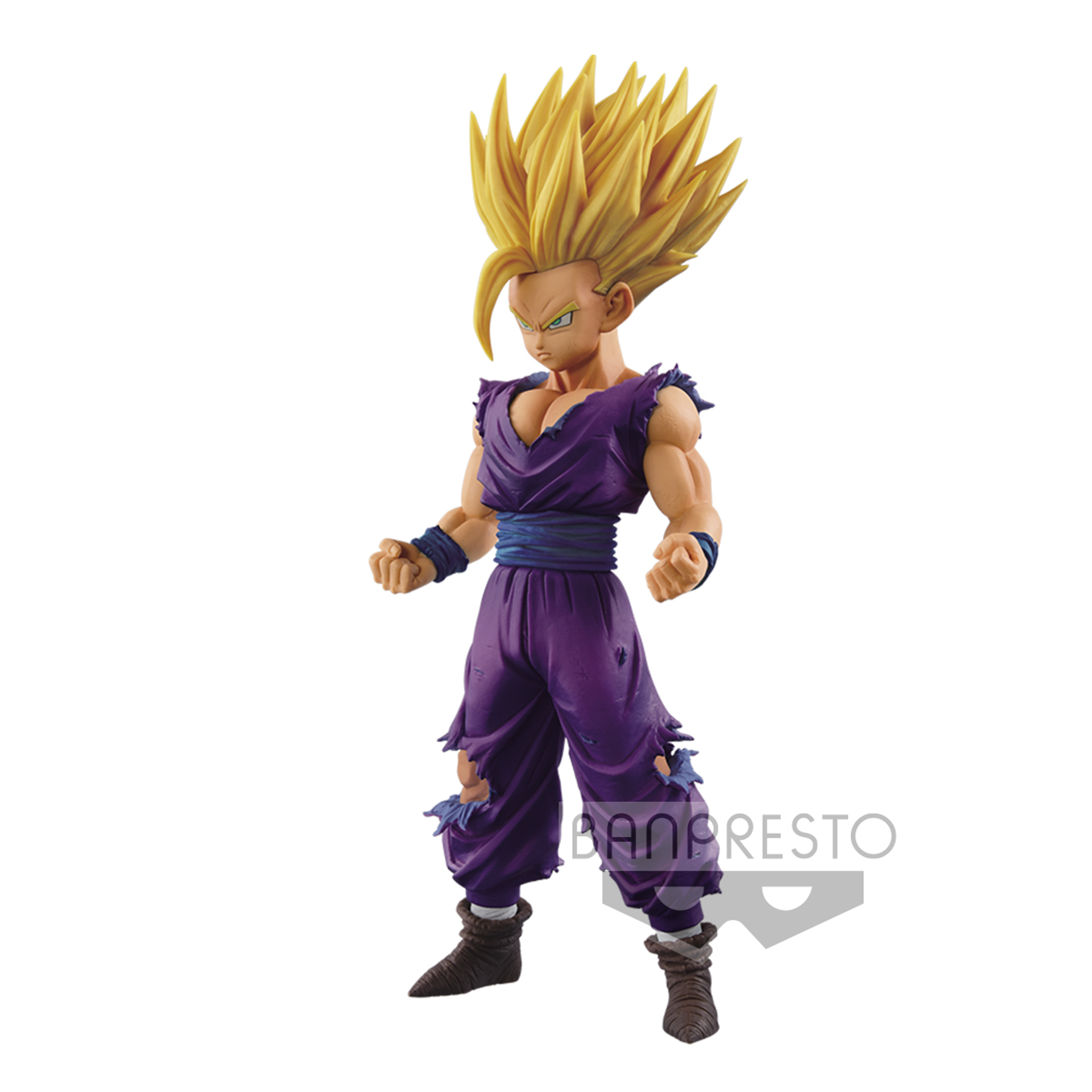 Dragon Ball Z Master Star Piece - The Son Gohan Figure 20cm - Reproduction - flash vidéo