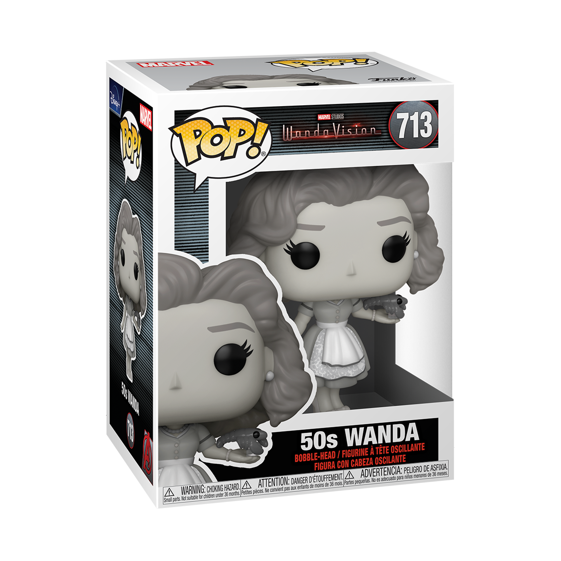 Funko Pop! Marvel: WandaVision - 50s Wanda ENG Merchandising - flash vidéo