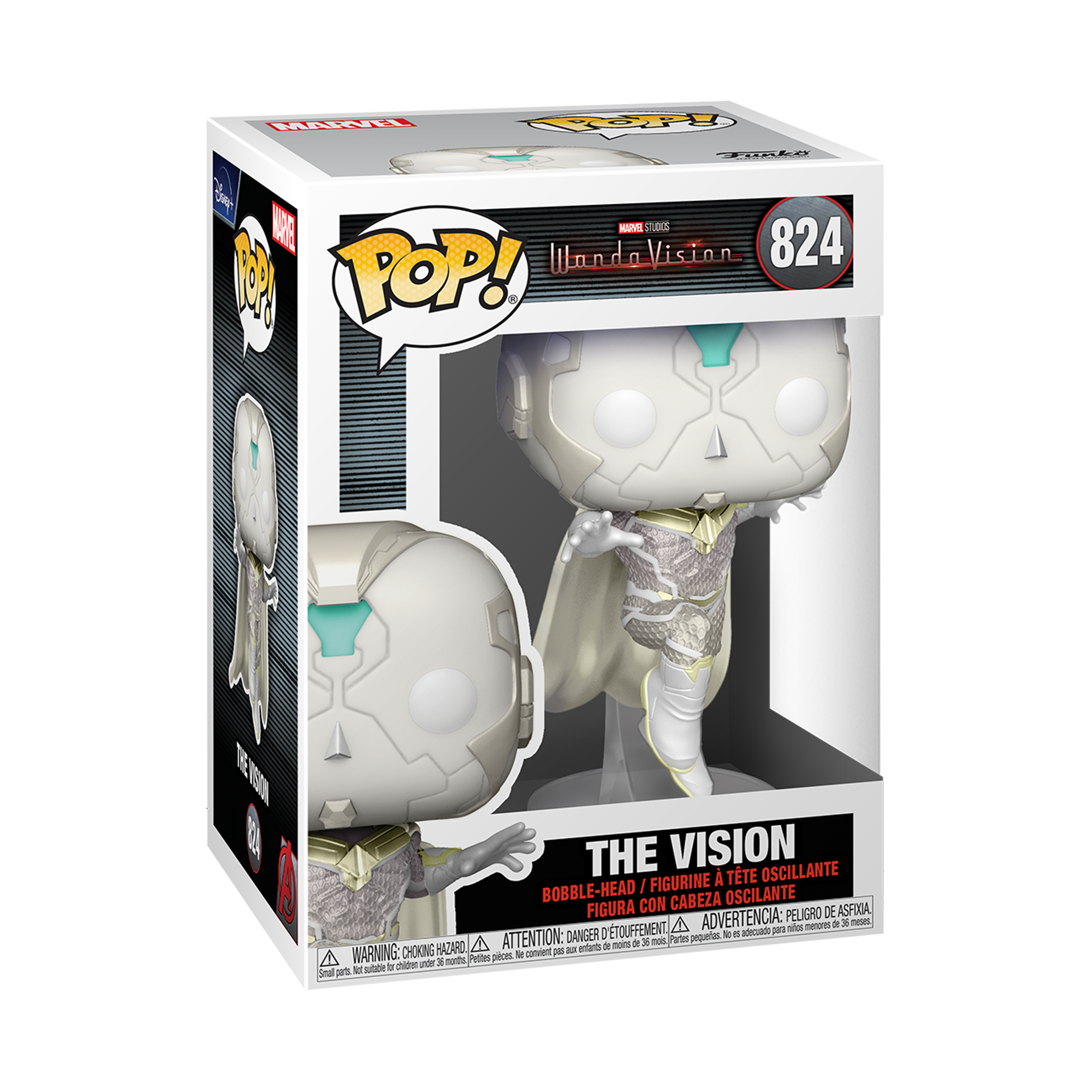 Funko Pop! Marvel: WandaVision - The Vision ENG Merchandising - flash vidéo