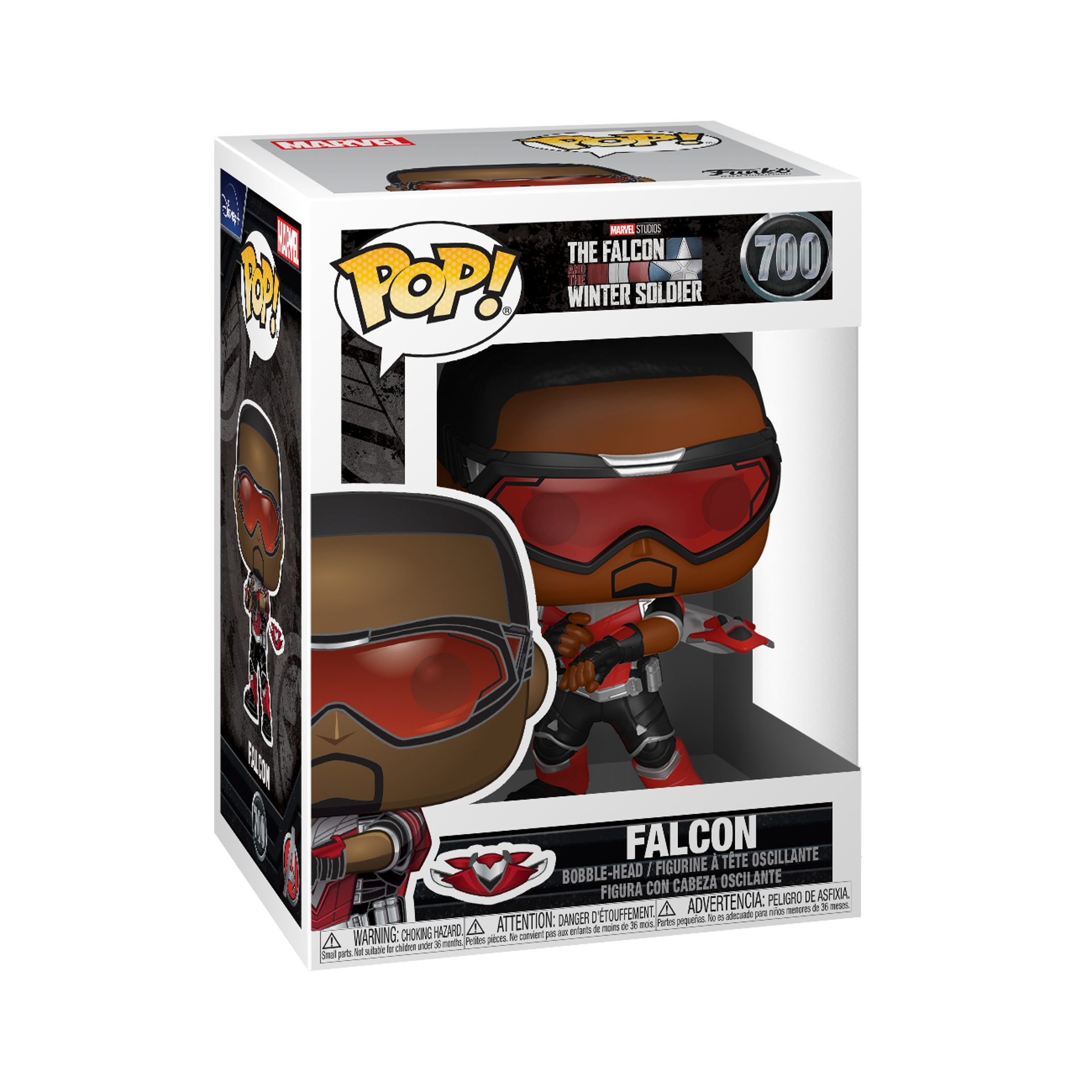 Funko Pop! Marvel: The Falcon and the Winter Soldier - Falcon ENG Merchandising - flash vidéo