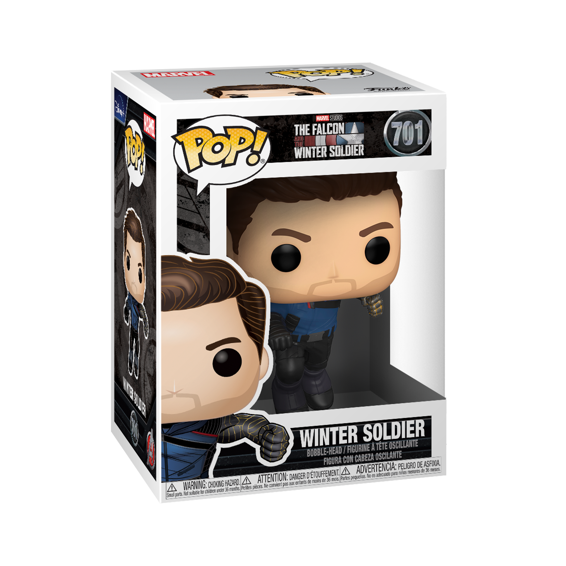 Funko Pop! Marvel: The Falcon and the Winter Soldier - Winter Soldier - flash vidéo
