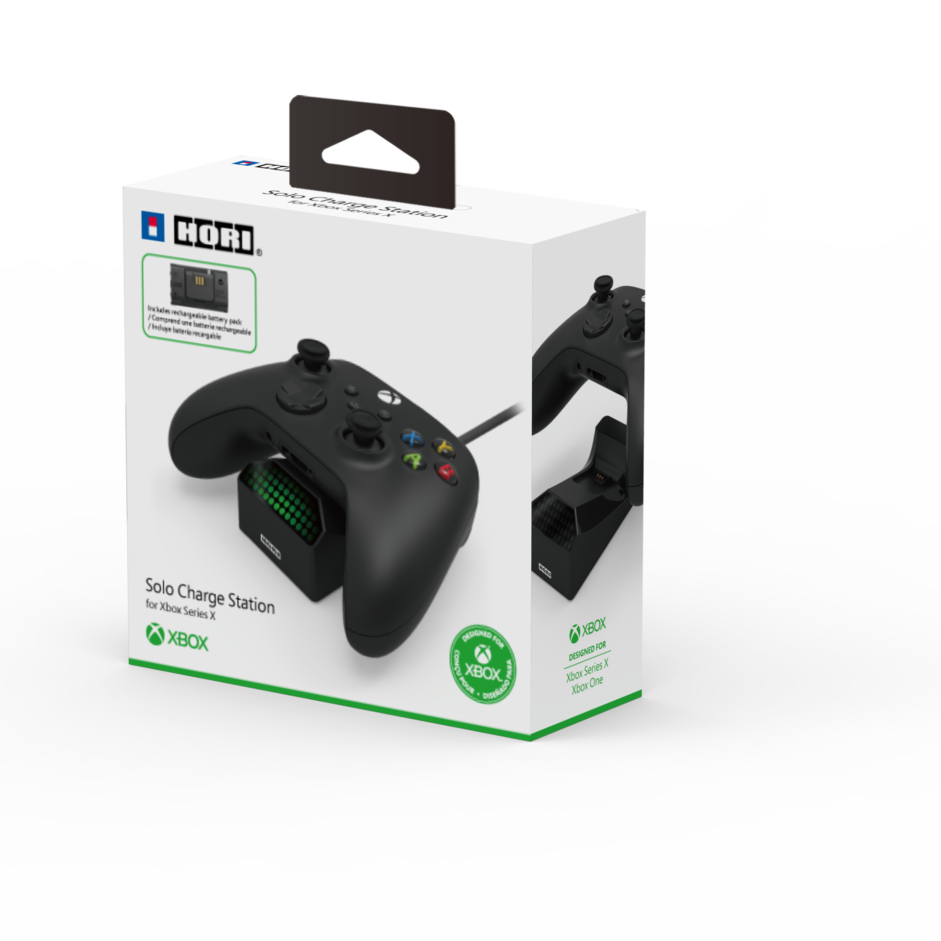 HORI - Solo Charging Station for Xbox Series X / S & Xbox One - flash vidéo