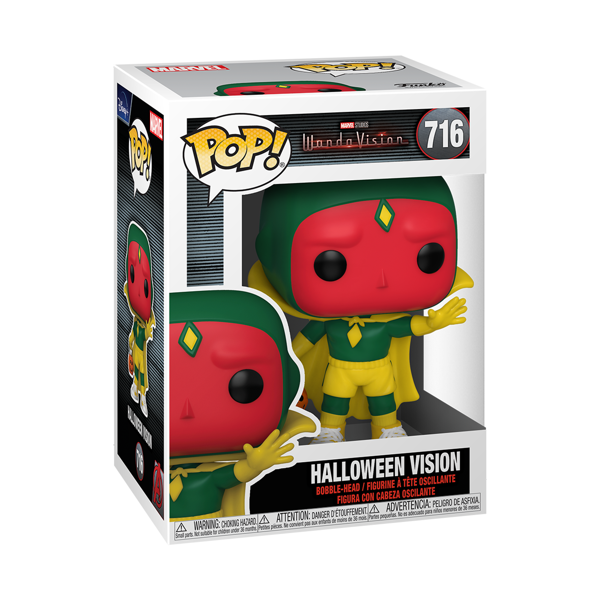 Funko Pop! Marvel: WandaVision - Halloween Vision - flash vidéo