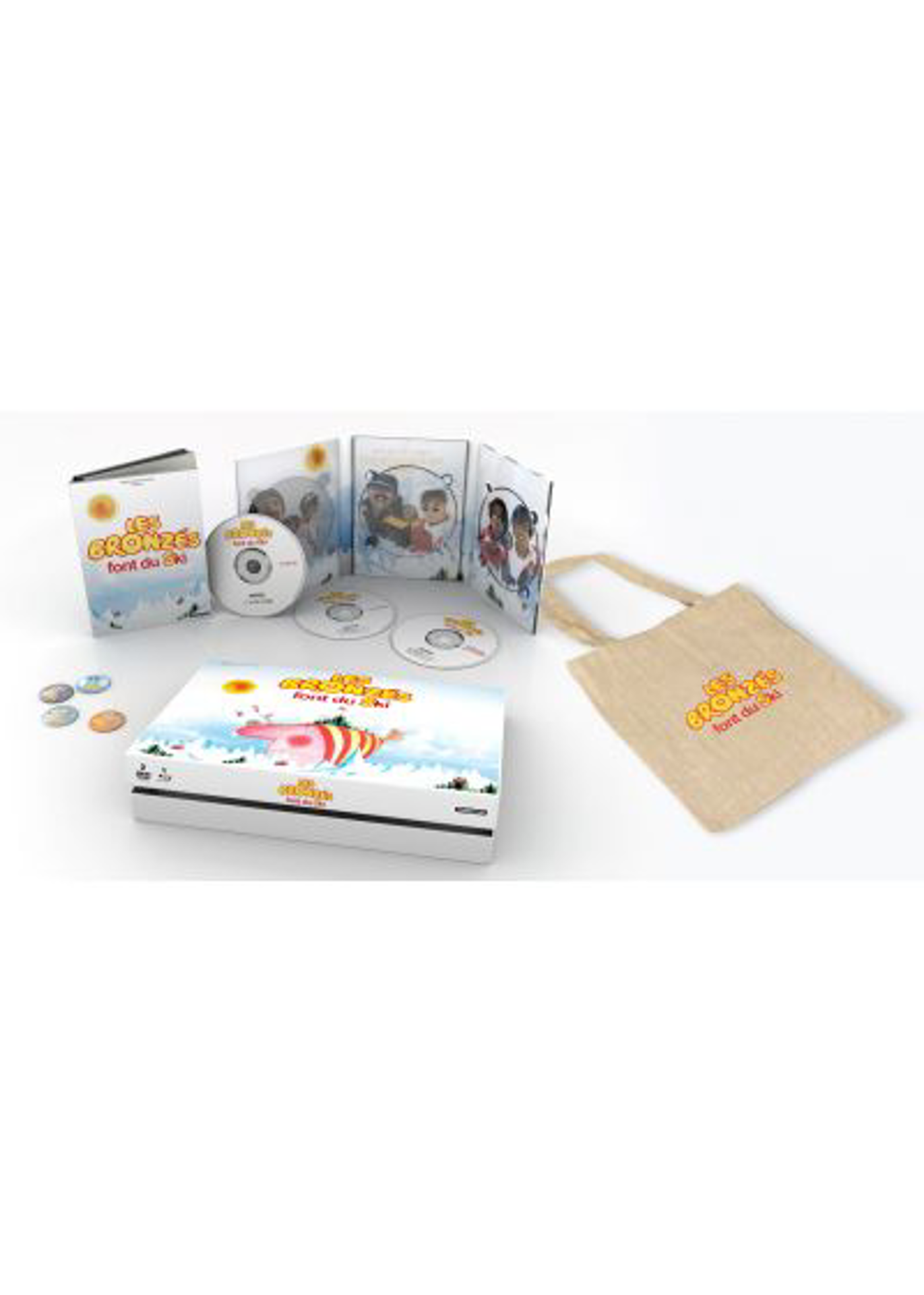 Coffret Les Bronzés Font Du Ski [Combo DVD, Blu-Ray] - flash vidéo
