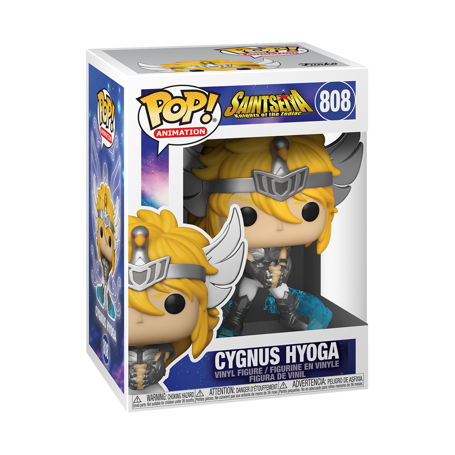 Funko Pop! Animation: Saint Seiya - Cygnus Hyoga ENG Merchandising - flash vidéo