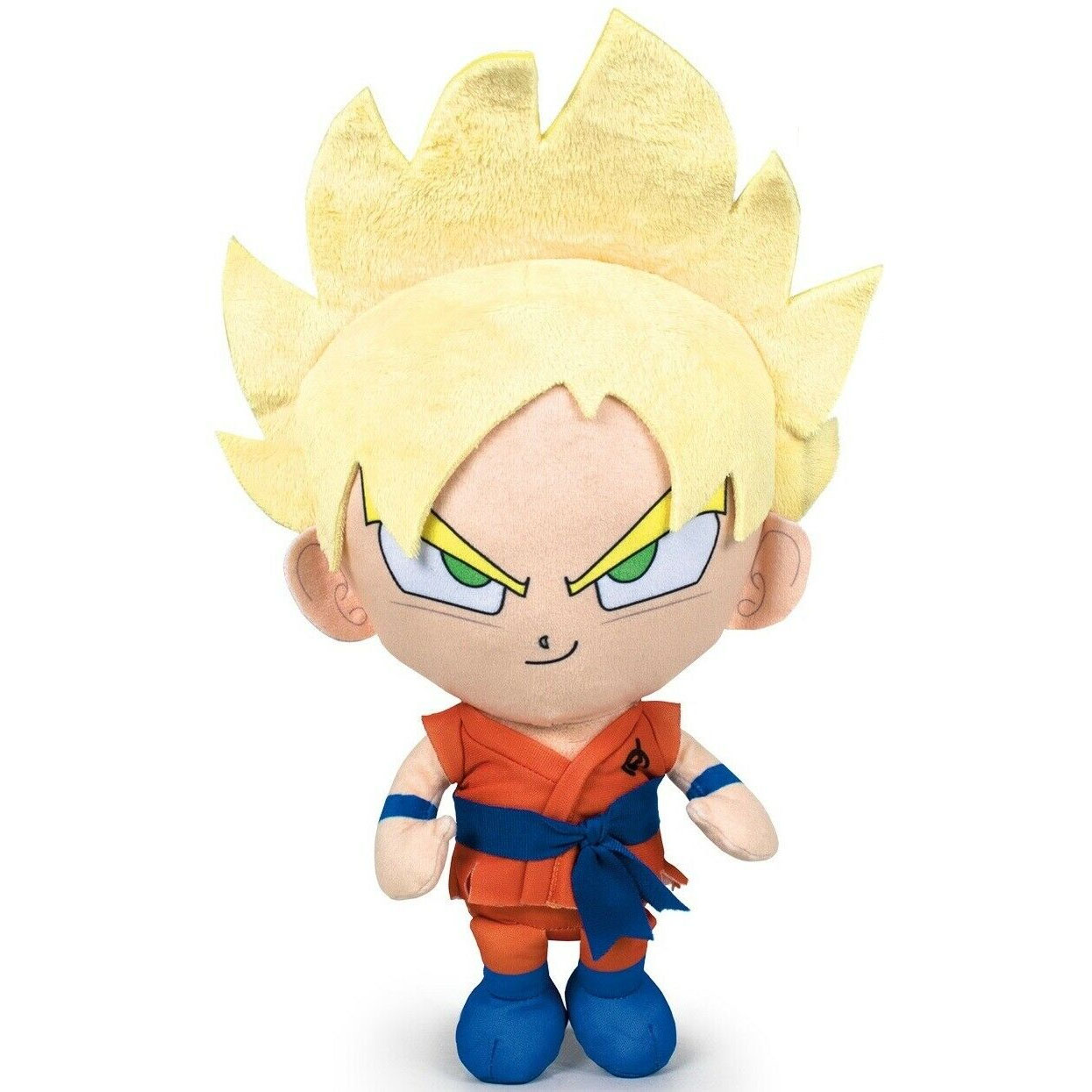 Dragon Ball Super - Peluche Super Saiyan Goku 36cm - flash vidéo