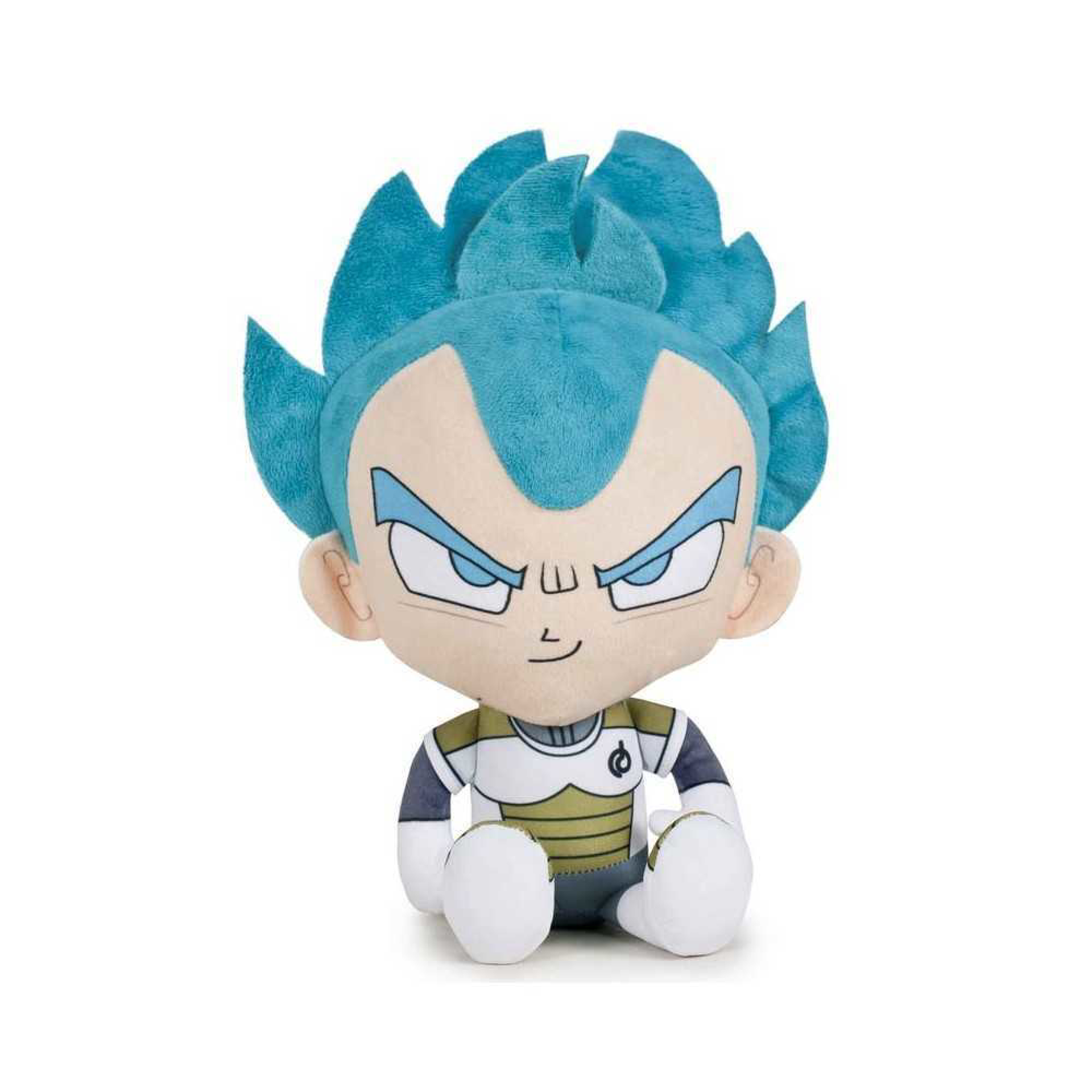 Dragon Ball Super - Peluche Super Saiyan Bleu Vegeta 36cm - flash vidéo