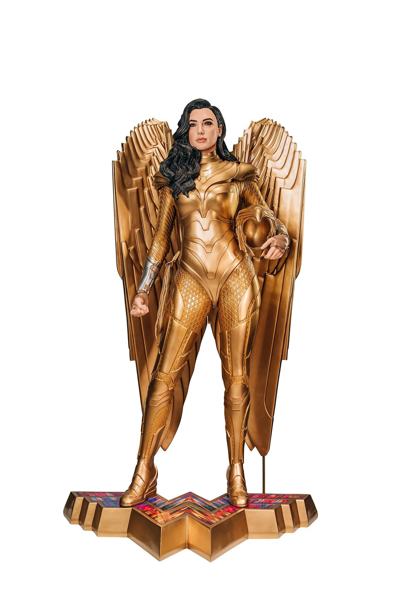 Wonder Woman 1984 - Statue taille réelle Wonder Woman (Sans ailes, Base incluse) - flash vidéo