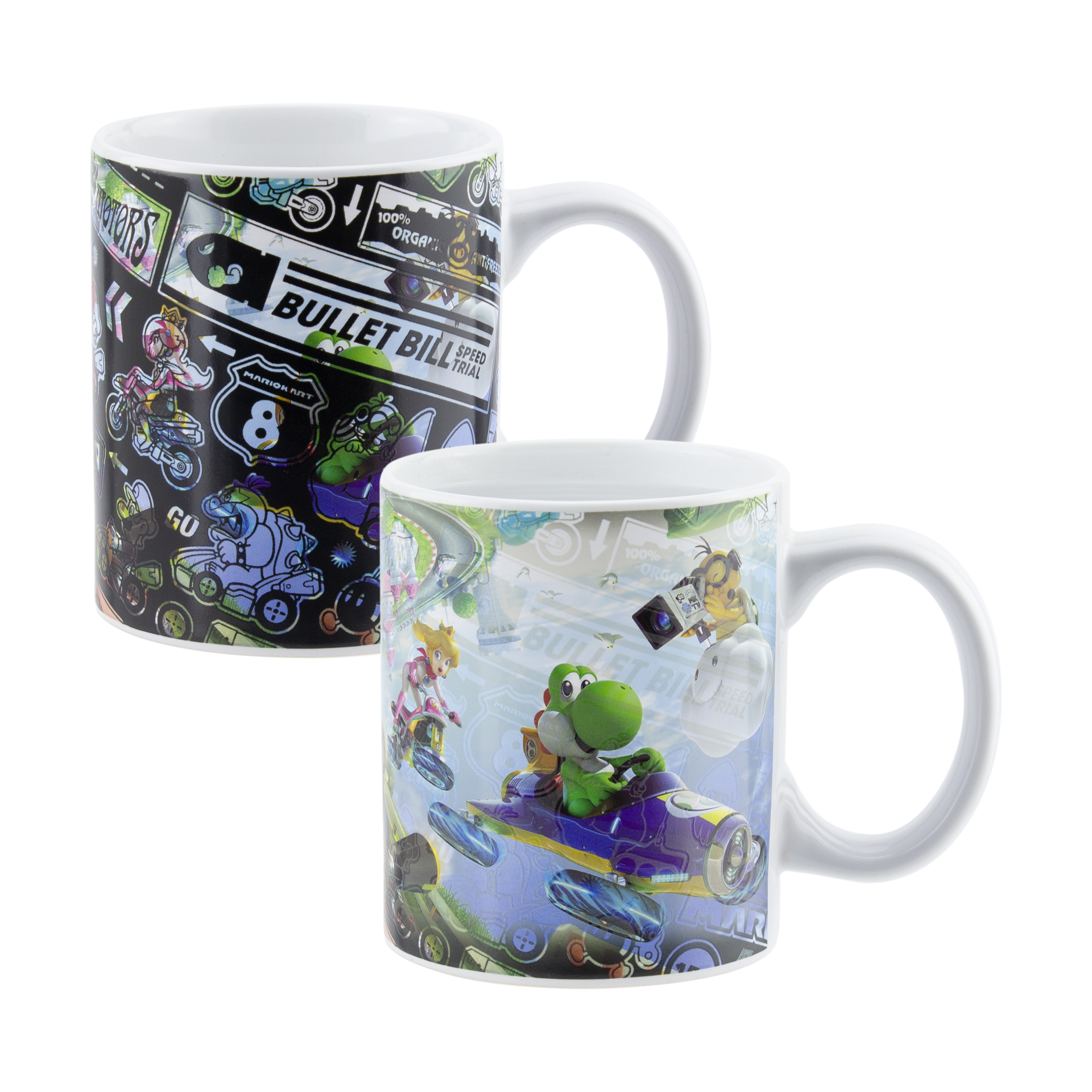 Nintendo - Mug thermoréactif Mario Kart - flash vidéo